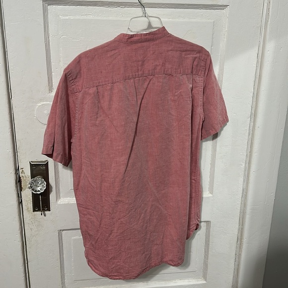 Uniqlo Band Collar Style Button Up - Picture 2 of 2